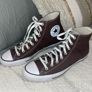 Converse Men's High-Top Sneakers - Dark Brown